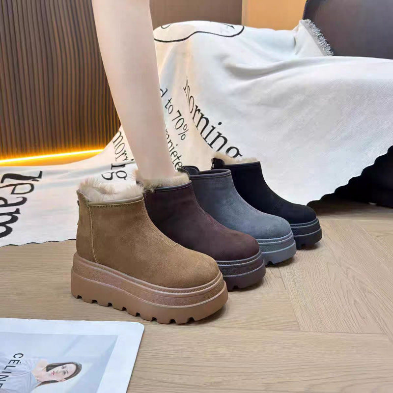 Damen Chunky Plateauschuhe mit hohem Tragekomfort und robustem Design R&B