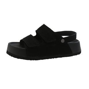 Damen Komfortable Velours-Sandalen R&B