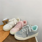 Damen Sneakers im minimalistischen Design mit atmungsaktivem Obermaterial und dämpfender Sohle R&B