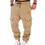 Herren Cargo-Jogginghose mit elastischem Bund und praktischen Taschen R&B