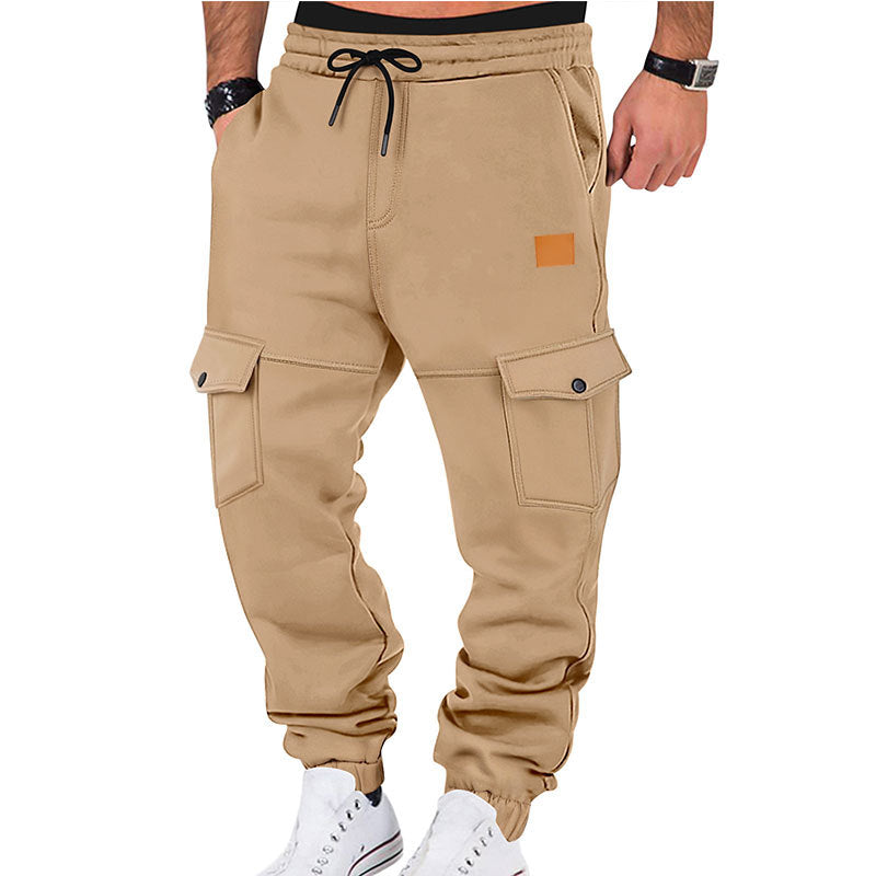 Herren Cargo-Jogginghose mit elastischem Bund und praktischen Taschen R&B