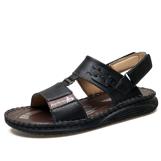 Herren Komfortable und atmungsaktive Sandalen mit verstellbarem Riemensystem R&B