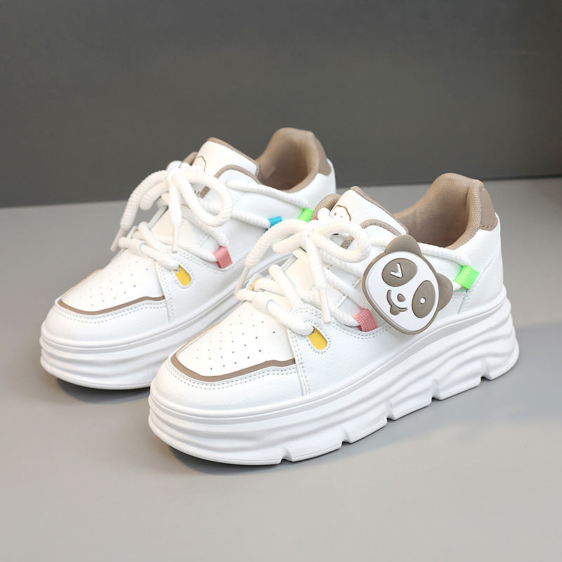 Damen trendige Plateausneaker mit lebhaften Details und komfortabler Dämpfung R&B