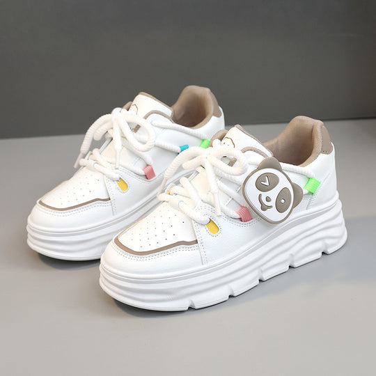 Damen trendige Plateausneaker mit lebhaften Details und komfortabler Dämpfung R&B