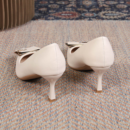 Damen elegante Pumps mit glamourösem Schmuckdetail R&B