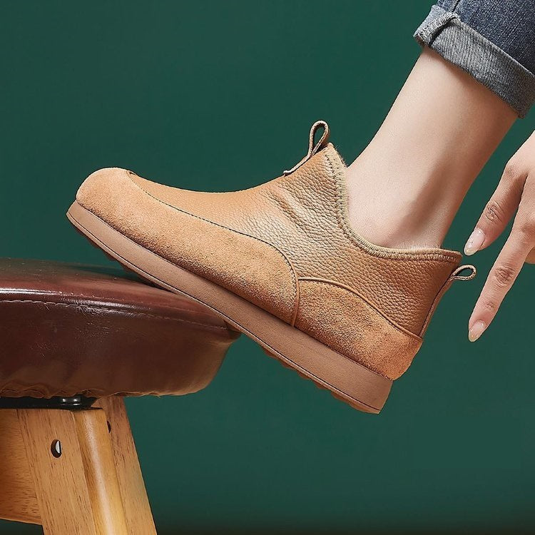 Damen modische High-Top Sneakers mit wärmendem Innenfutter und rutschfester Sohle R&B