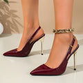 Damen Slingback High Heels R&B