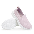 Damen Komfortable Slip-On Laufschuhe mit atmungsaktiver Strickoberfläche R&B