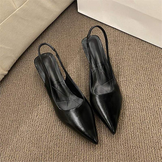 Damen elegante Slingback-Pumps mit modischem Absatz R&B