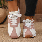 Damen Sportliche Sneaker mit modischen Farbakzenten R&B