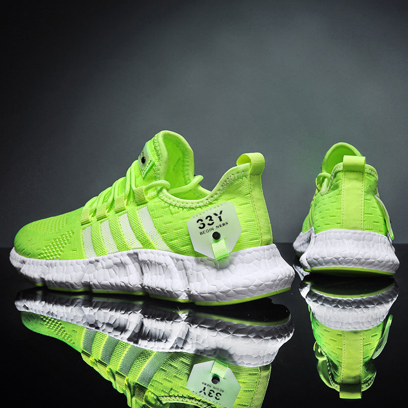 Damen Atmungsaktive Sport Sneakers mit stoßdämpfender Sohle und flexibler Konstruktion R&B