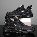 Damen Leichte Mesh-Sneaker mit dämpfender Laufsohle und modernem Design R&B
