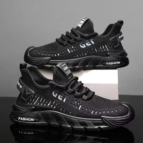 Damen Leichte Mesh-Sneaker mit dämpfender Laufsohle und modernem Design R&B