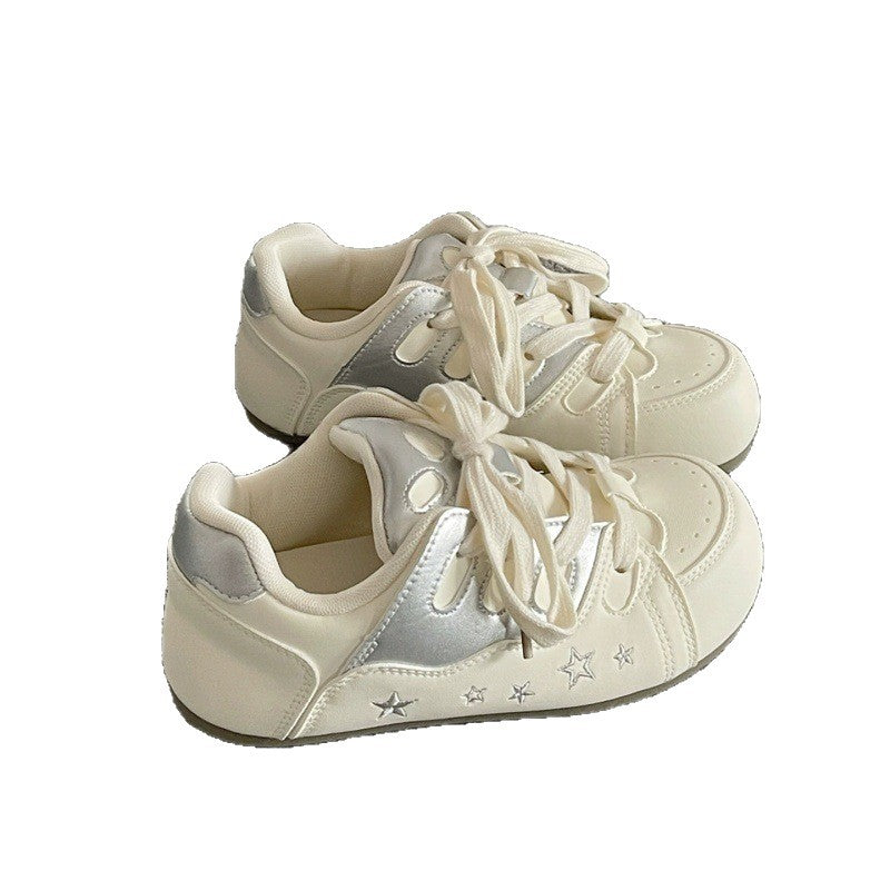 Damen Sportliche Sneaker mit tierisch verspieltem Design und atmungsaktiver Konstruktion R&B