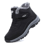 Damen warme Winterstiefel mit dämpfendem Innenfutter und rutschfester Sohle R&B