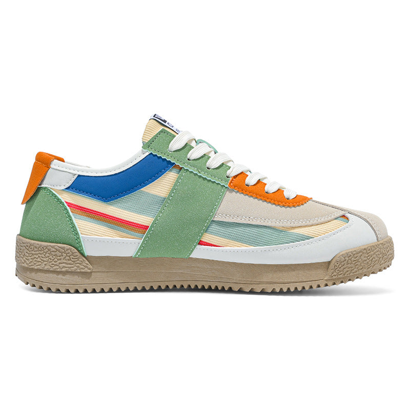 Damen Sportliche Sneaker mit atmungsaktiver Obermaterialkombination und rutschfester Sohle R&B
