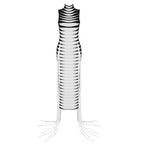 Damen körperbetontes Maxikleid mit Fransen und grafischem Design R&B