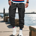 Herren Cargo-Jogginghose mit praktischen Seitentaschen und elastischem Bund R&B