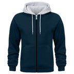 Herren Kapuzenjacke mit doppellagigem Material R&B