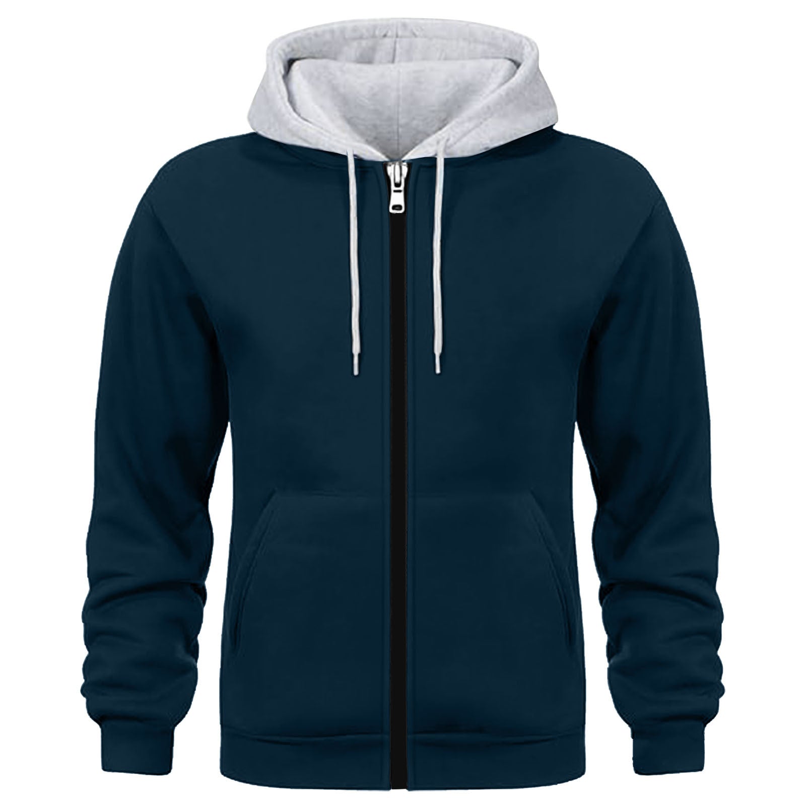 Herren Kapuzenjacke mit doppellagigem Material R&B