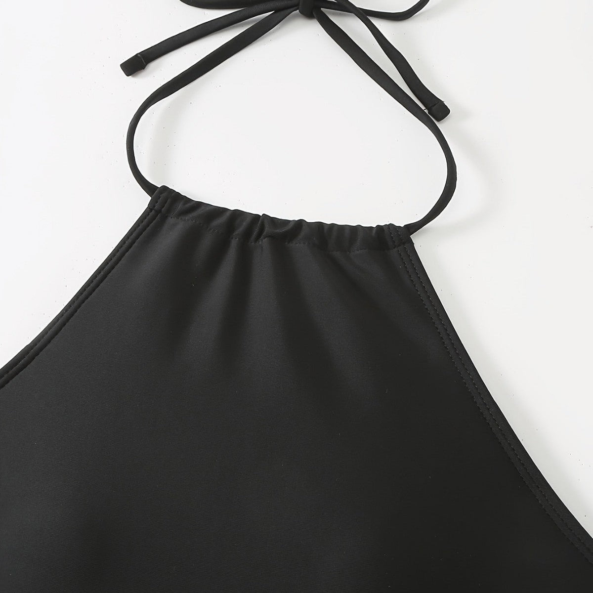 Damen Tankini-Set mit lässigem Oberteil und hoch taillierten Shorts R&B