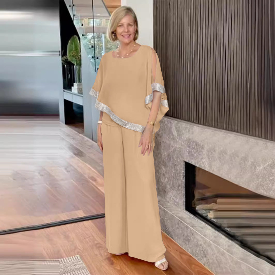 Damen Elegant geschnittenes Zweiteiliges Ensemble R&B