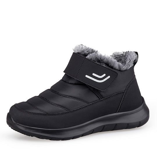 Damen isolierte Winterstiefel mit rutschfester Sohle und praktischem Klettverschluss R&B