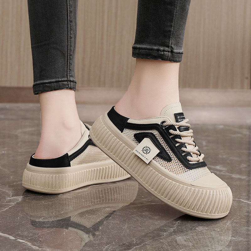 Damen Freizeitschuhe mit atmungsaktivem Mesh und rutschfester Sohle R&B