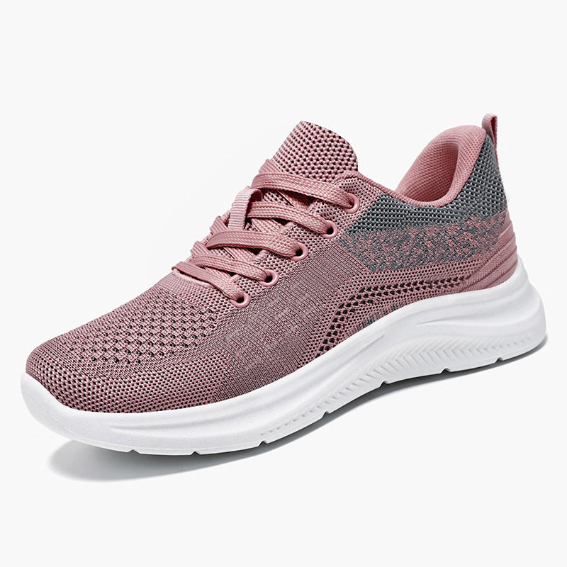 Damen Atmungsaktive Lauf-Sneaker mit flexiblem Obermaterial R&B