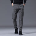 Herren entspannte Slim-Fit Hose mit praktischen Eingrifftaschen R&B