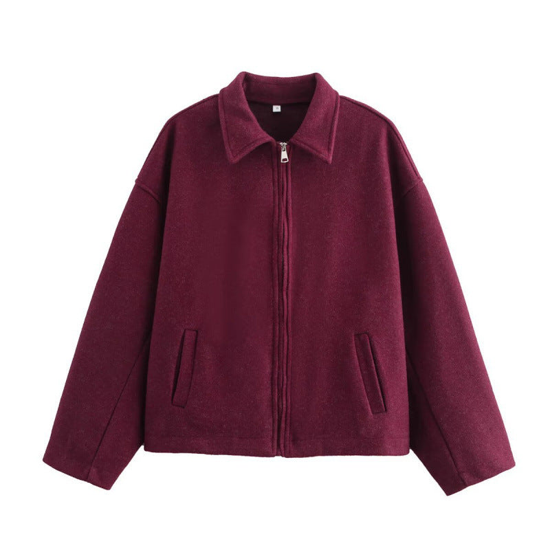 Damen lässige Steppjacke mit praktischen Taschen und elegantem Schnitt R&B
