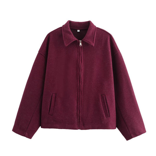 Damen lässige Steppjacke mit praktischen Taschen und elegantem Schnitt R&B