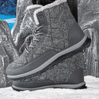 Damen Winterboots mit isolierendem Fleece-Futter und rutschfester Sohle R&B