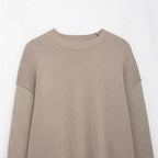 Damen gemütlicher Strickpullover R&B