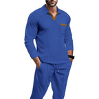 Herren Kombi-Outfit mit Poloshirt und Jogginghose R&B