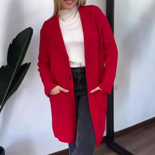 Damen Elegante und bequeme Übergangsjacke mit praktischen Taschen R&B
