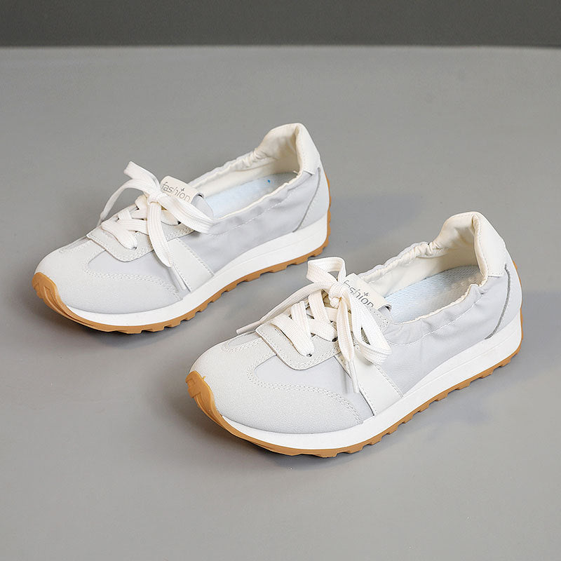 Damen Leichte und flexible Freizeitsneaker mit elastischer Einfassung R&B