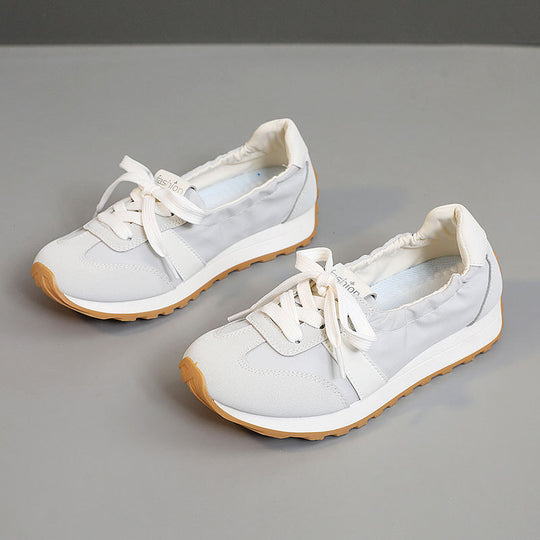 Damen Leichte und flexible Freizeitsneaker mit elastischer Einfassung R&B