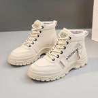 Damen modische High-Top Sneakers mit strapazierfähigem Obermaterial und optimaler Dämpfung R&B