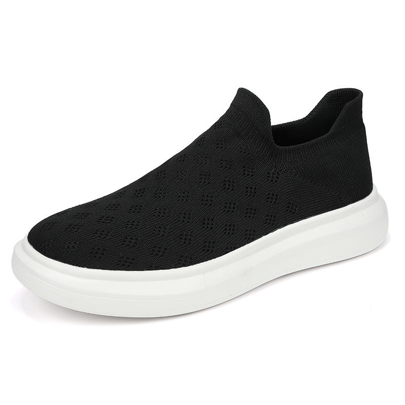 Unisex nan leichter Strick-Slipper mit perforierter Atmungsstruktur und dämpfender Leichtsohle R&B
