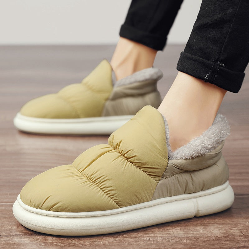 Damen Warmgefütterte Slipper mit rutschfester Sohle R&B
