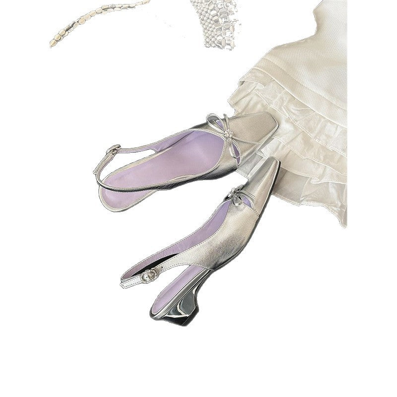 Damen Slingback Pumps mit funkelndem Design R&B