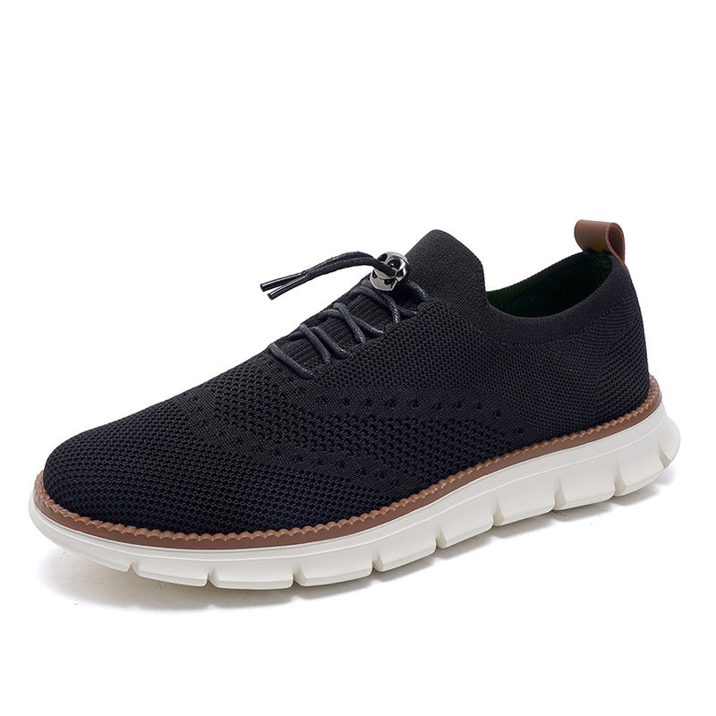 Damen Atmungsaktive Schnür-Sneaker mit flexiblem Obermaterial R&B