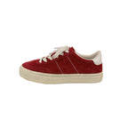 Damen Sportliche Sneakers aus hochwertigem Wildleder mit atmungsaktiver Innensohle und dämpfender Sohle