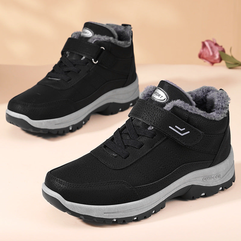 Damen Komfortable Winterstiefel mit isolierendem Fleece-Innenfutter R&B