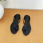 Damen Minimalistische Flip-Flops mit Komfortsohle und elegantem Detail R&B