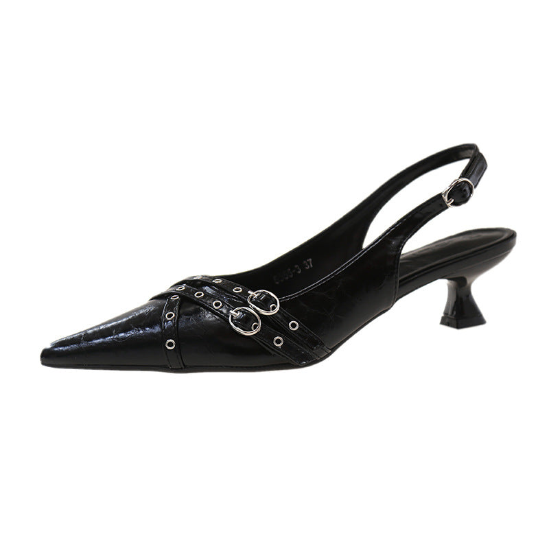 Damen Sling-Pumps mit modischem Riemendesign R&B