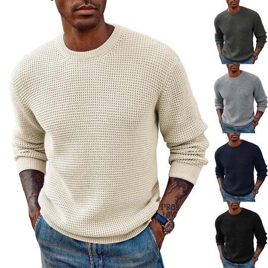 Herren Strukturierter Pullover R&B