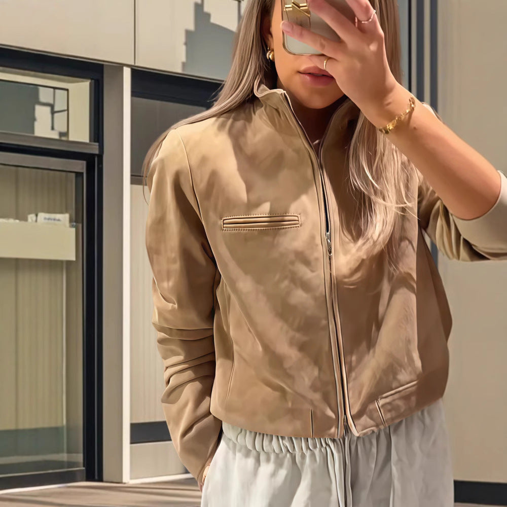 Damen Lässige Kurzjacke im modischen Stil R&B