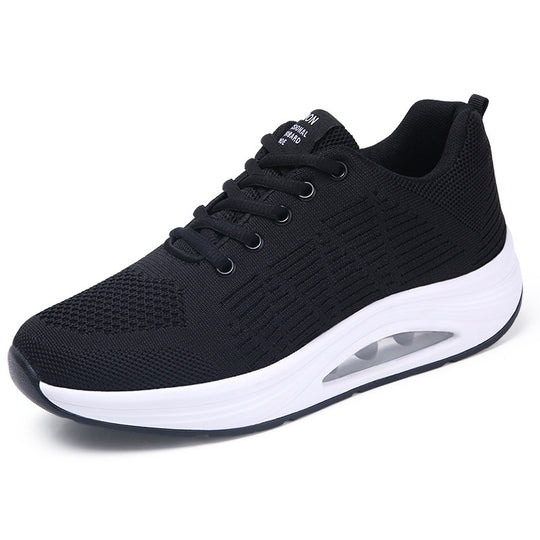 Damen Sportliche Dämpfungssneakers mit atmungsaktivem Obermaterial und rutschfester Sohle R&B